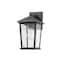 Z-Lite Beacon 1 Light Outdoor Wall Sconce, Oil Rubbed Bronze & Clear Beveled 568S-ORB - alternate 3